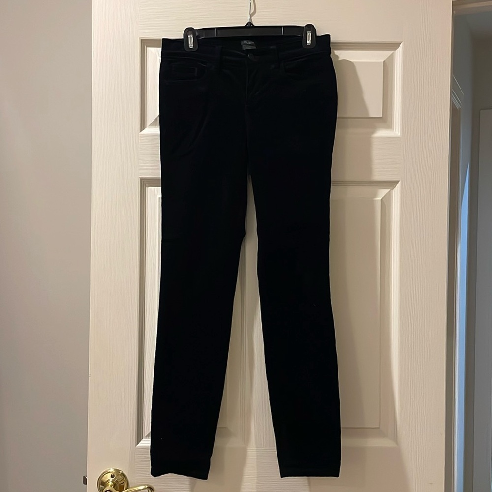 Ann Taylor Factory Modern velvet pants | size 0